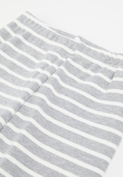 Pop Candy - Stripe legging - grey