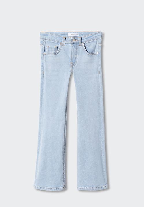 MANGO - Jeans flare - light denim