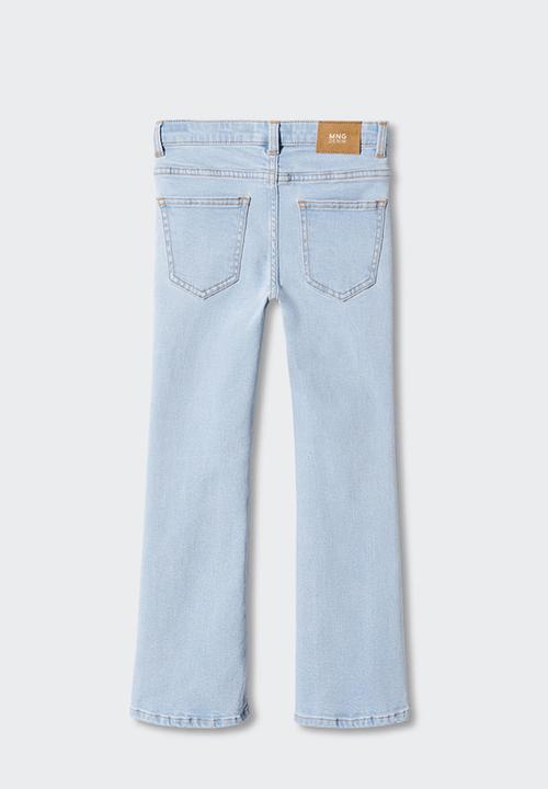 MANGO - Jeans flare - light denim