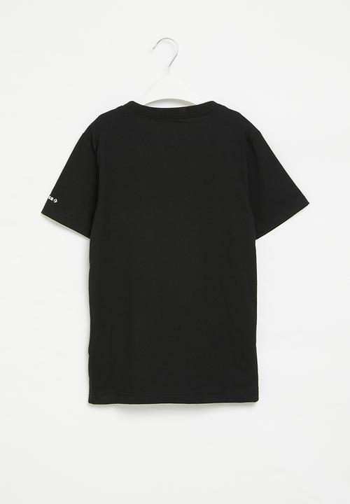 Converse - Teen dissected chuck patch short sleeve - black