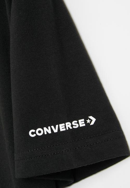 Converse - Teen dissected chuck patch short sleeve - black