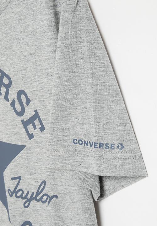 Converse - Teen dissected ctp color tee - dk grey heather