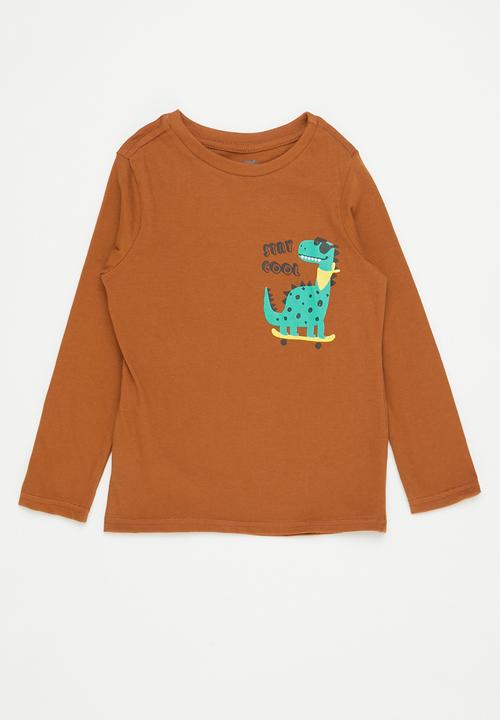 Superbalist - 2 Pack tee - mustard/brown