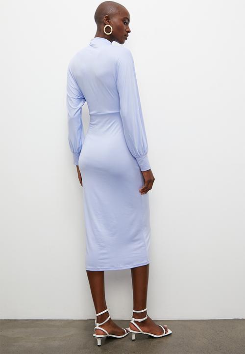 Superbalist - Dolman sleeve midi dress - powder blue