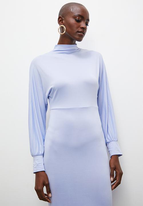 Superbalist - Dolman sleeve midi dress - powder blue