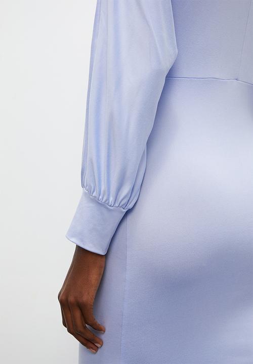 Superbalist - Dolman sleeve midi dress - powder blue