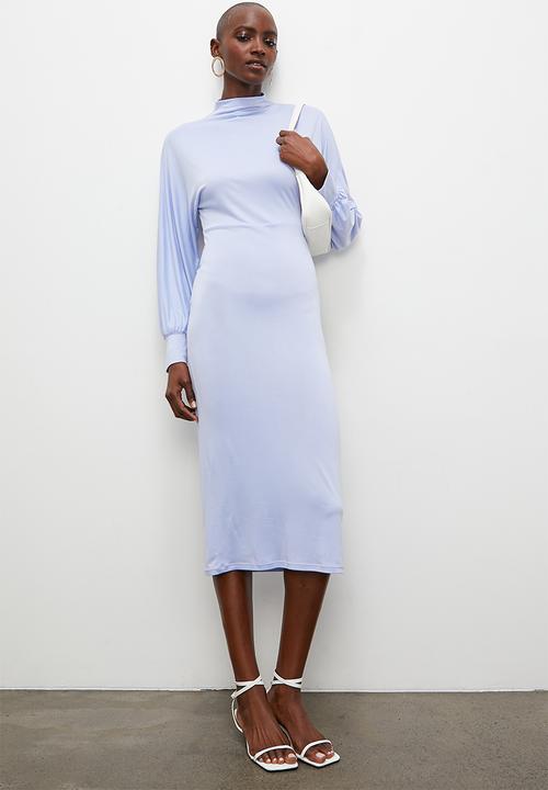 Superbalist - Dolman sleeve midi dress - powder blue