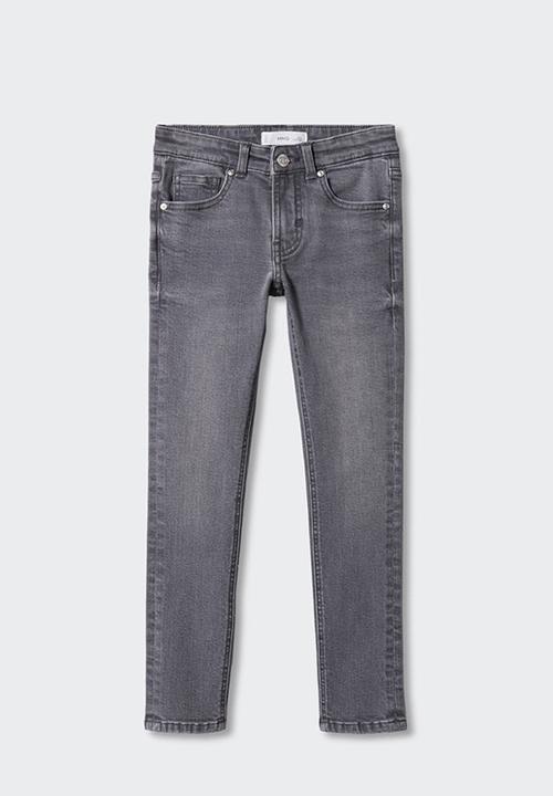 MANGO - Jeans skinny - light grey 