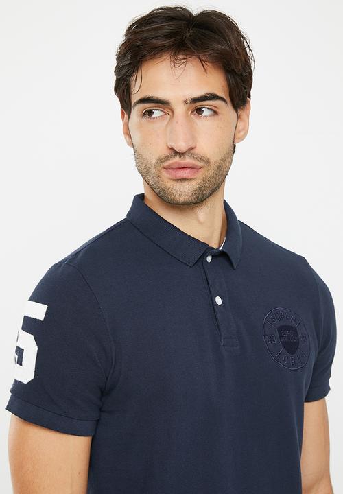 Superdry. - Vintage superstate polo - nautical navy