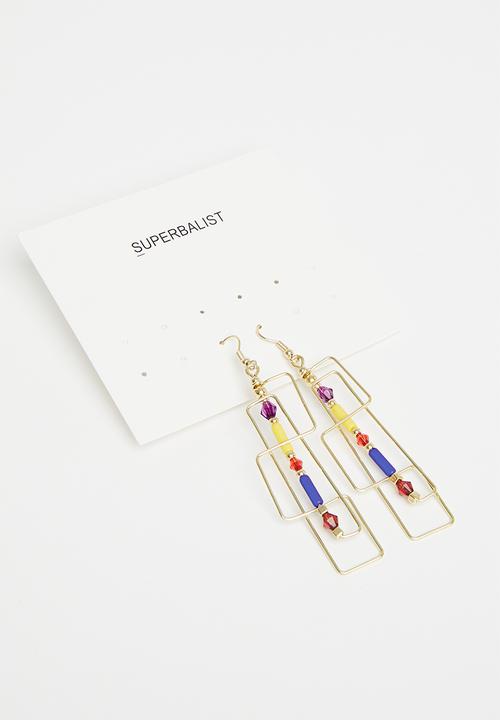 Superbalist - Venus statement earrings - gold