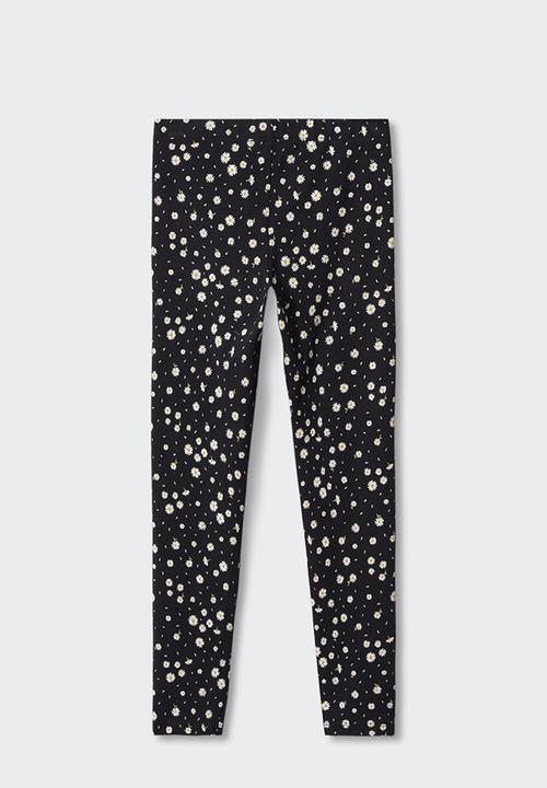 MANGO - Leggings eliop - black