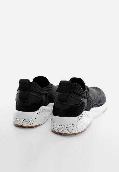 MANGO - Sport shoes luis - black