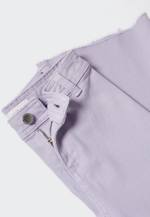 MANGO - Jeans seamless - mauve