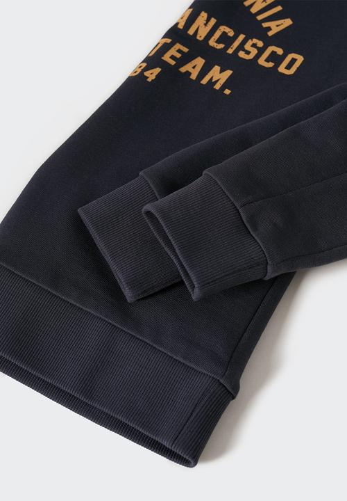 MANGO - Sweatshirt california - black