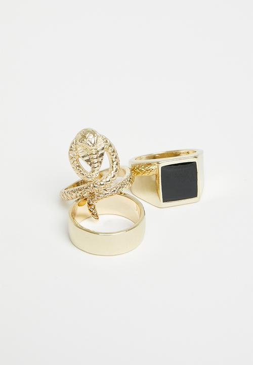 Superbalist - Cameron ring set - gold