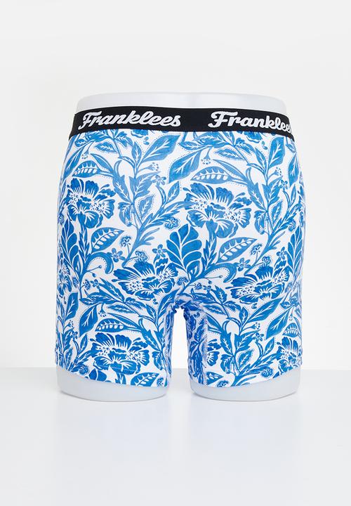 Franklees - Long leg trunk - blue floral