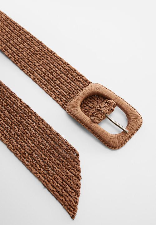 MANGO - Belt miriam - brown