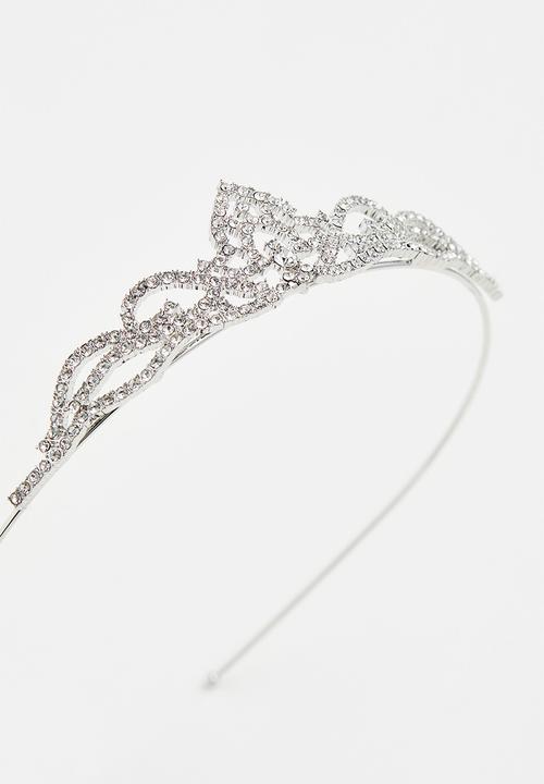 H&M - Tiara - silver-coloured