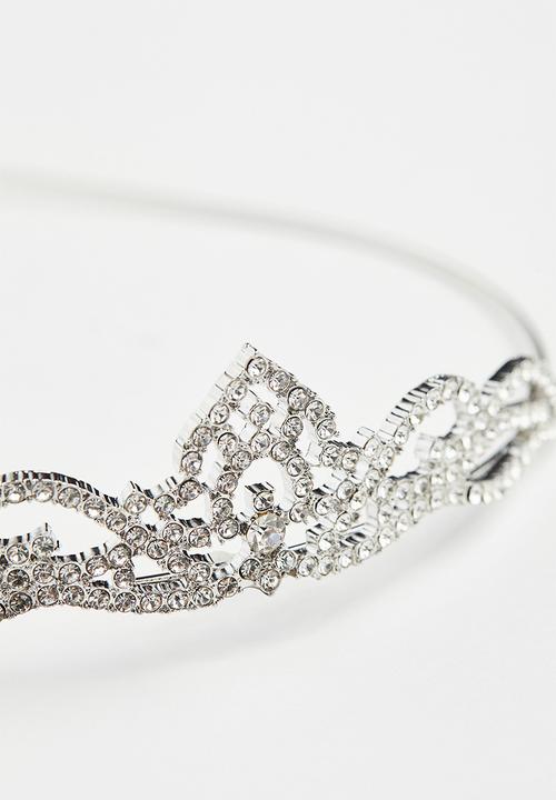H&M - Tiara - silver-coloured