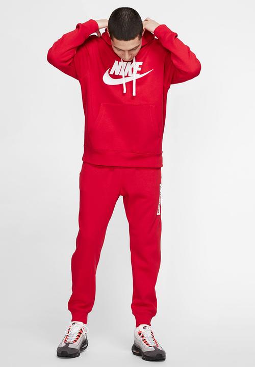 Nike - NSW club hoodie po bb gx - red