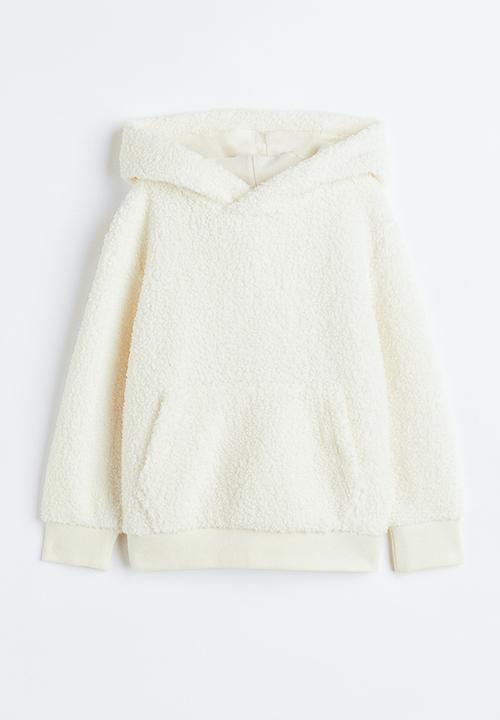 H&M - Hoodie - natural white
