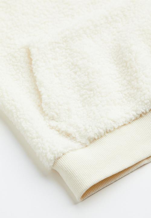 H&M - Hoodie - natural white