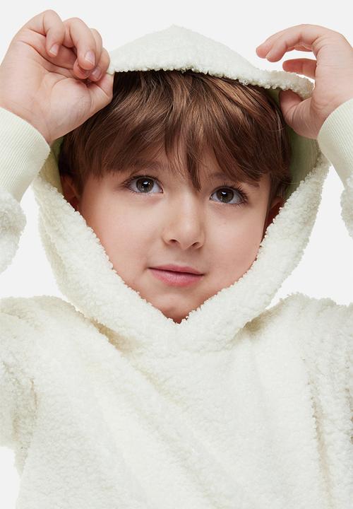 H&M - Hoodie - natural white