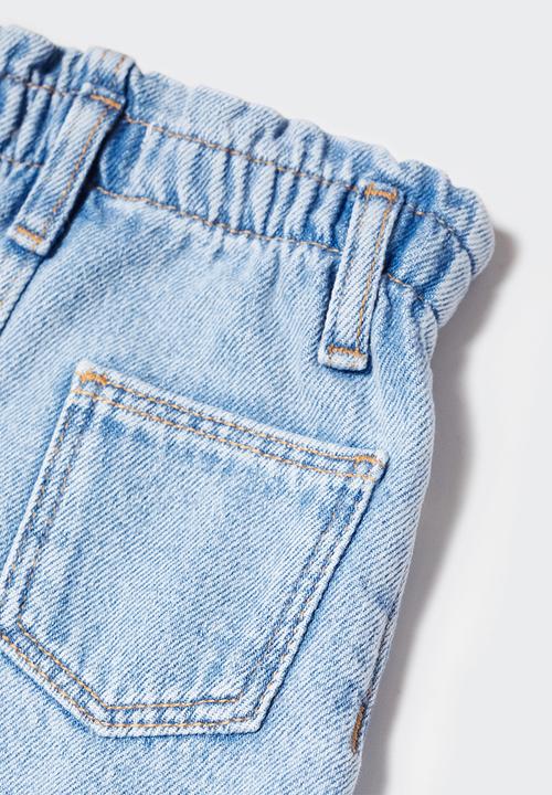 MANGO - Skirt cindy - light denim