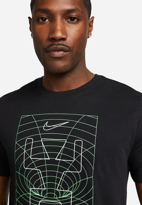 Nike - M nsw tee trend iridescent hbr - black