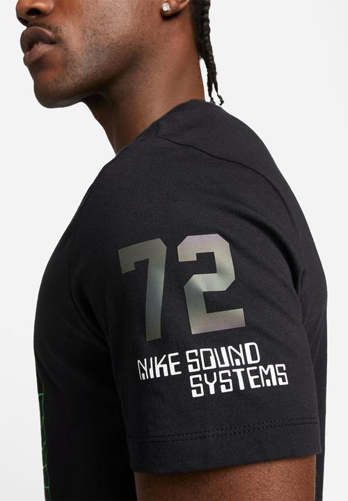 Nike - M nsw tee trend iridescent hbr - black
