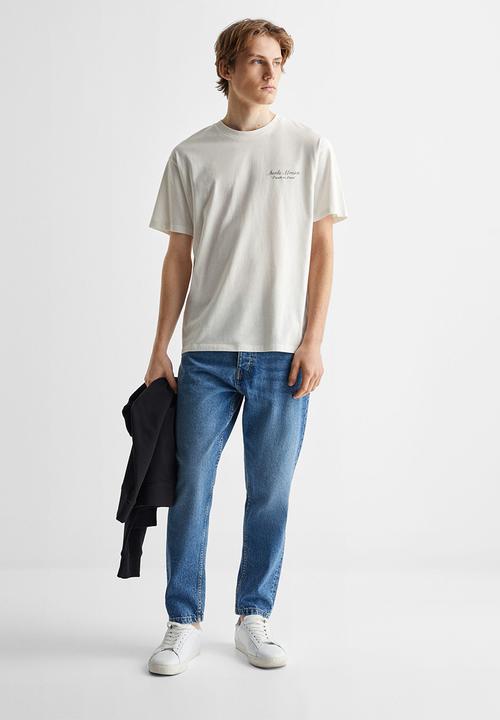 MANGO - T-Shirt motor56 - white