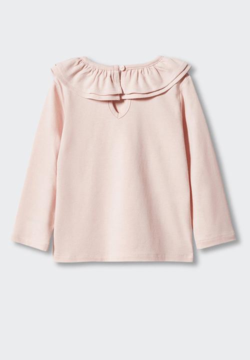 MANGO - T-shirt new italy - light pink