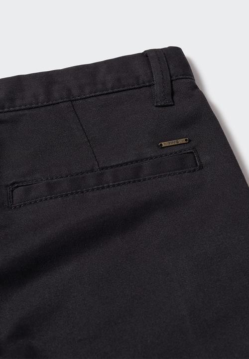 MANGO - Trousers piccolo - black