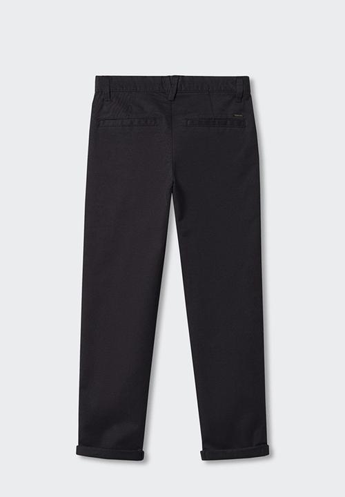 MANGO - Trousers piccolo - black