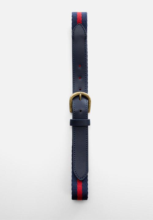 MANGO - Belt miguel - navy