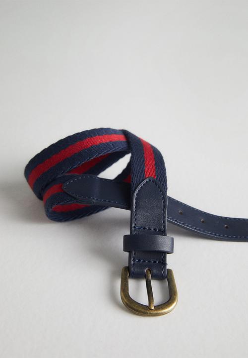 MANGO - Belt miguel - navy