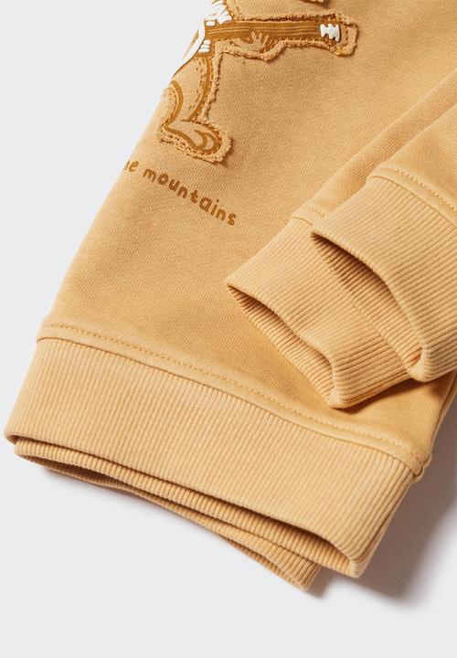 MANGO - Sweatshirt country - ochre
