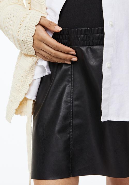 H&M - Mama a-line skirt - black