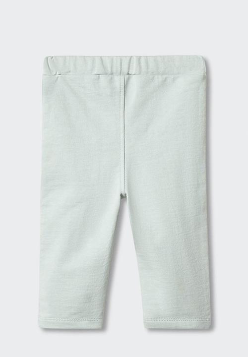 MANGO - Trousers espin - green