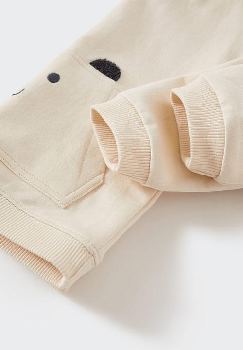 MANGO - Sweatshirt uni - light beige