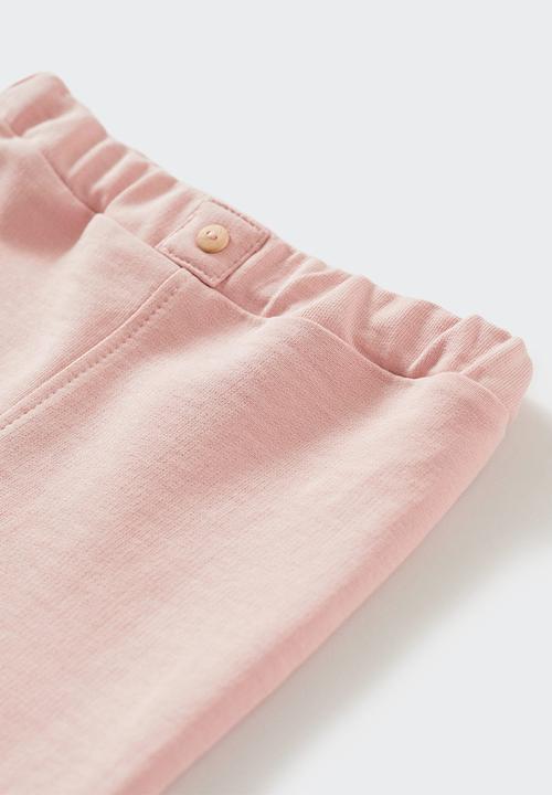 MANGO - Trousers espin - pink