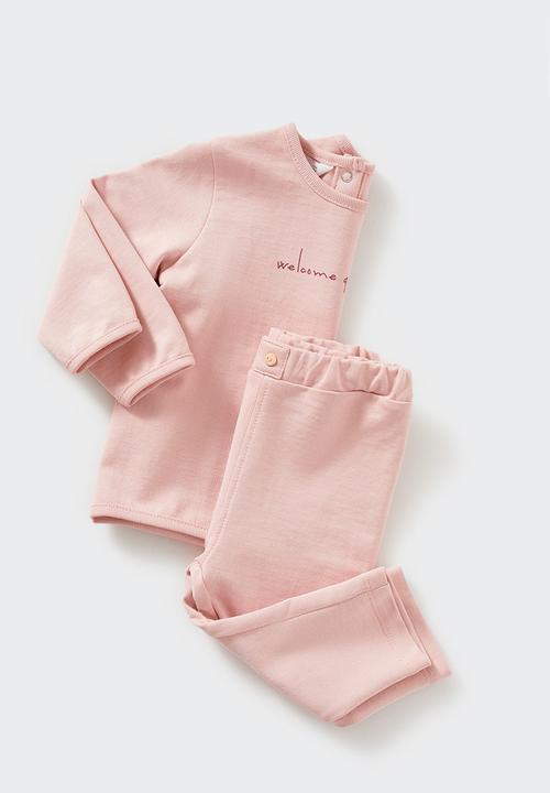 MANGO - Trousers espin - pink