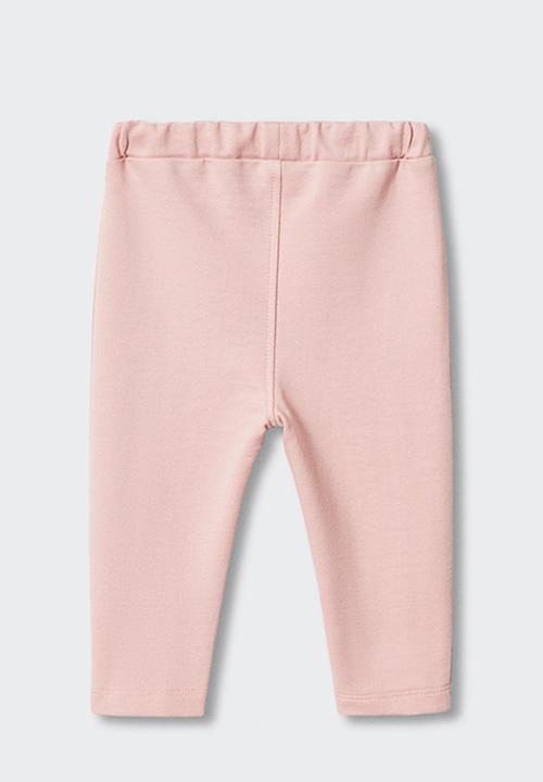 MANGO - Trousers espin - pink