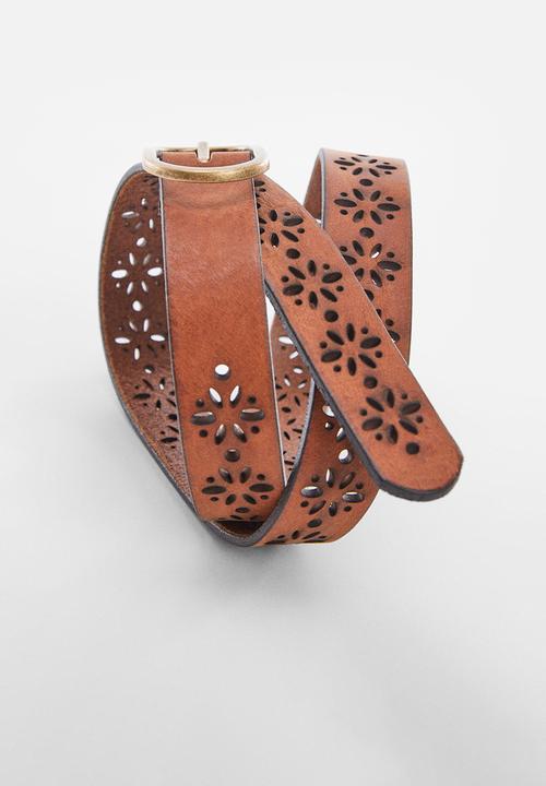 MANGO - Belt berlin - gold