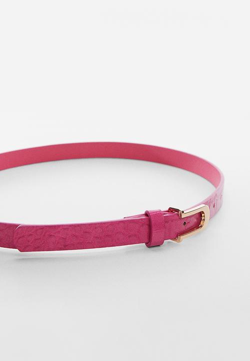 MANGO - Belt amelia - pink