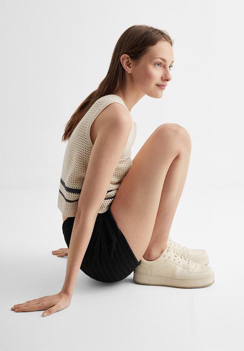MANGO - Top sole - off white