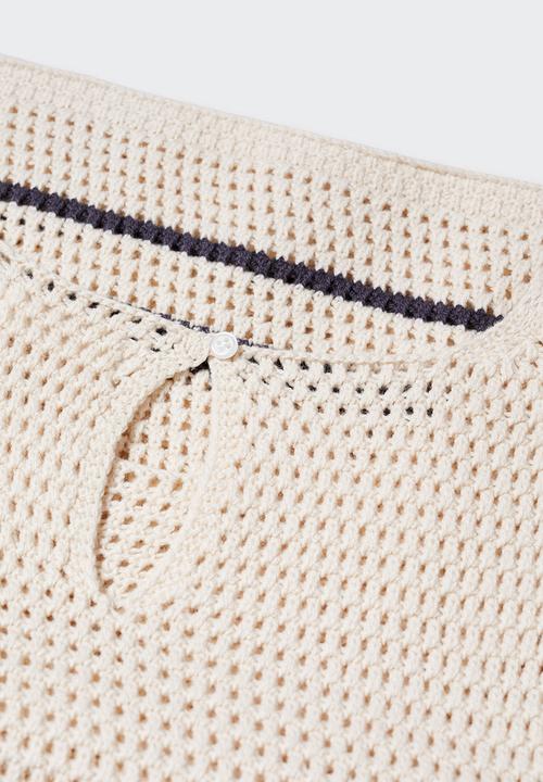 MANGO - Top sole - off white