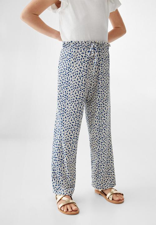 MANGO - Trousers diaz - blue