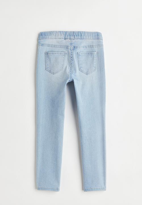 H&M - Denim jeggings - light denim blue