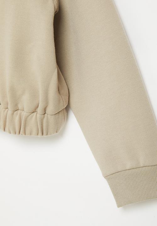 Superbalist - Crop quarter zip top - multi 